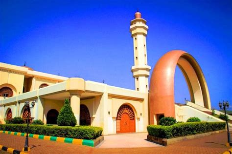 The Gaddafi Mosque - climb 272 steps for a 360 degree view of Kampala ...