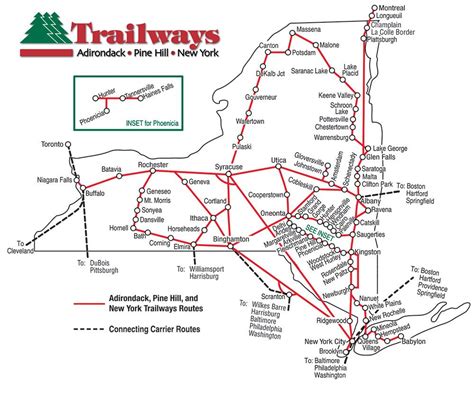 Adirondack Trailways Bus Stops - wegadgets.net