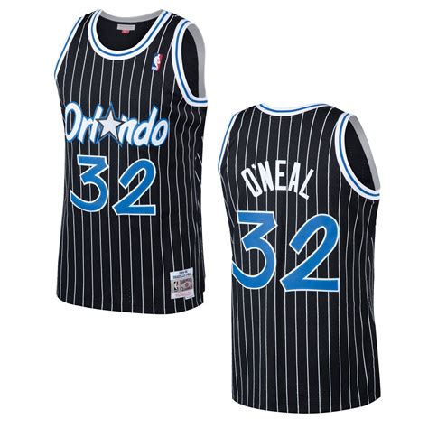 Orlando Magic Shaquille O'Neal Black Mitchell & Ness Swingman Jersey ...