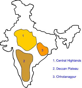 The Peninsular Plateau : Physical Features of India - Class 9 PDF Download