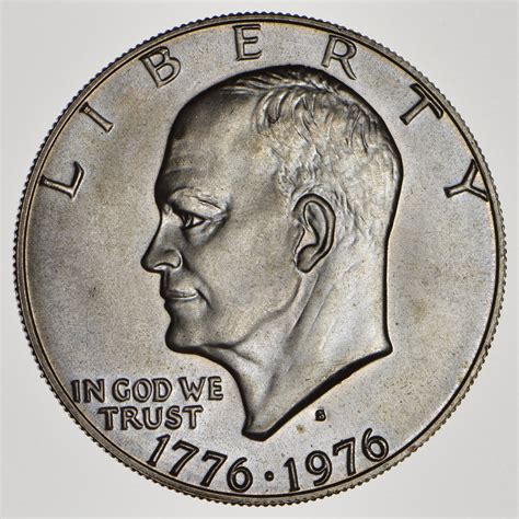 Silver - SPECIALLY MINTED - S Mint Mark - 1976-S - 40% Eisenhower ...