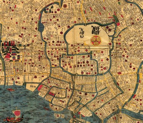 Epic Roll — mapsdesign: Ancient japanese map Beauty map!...