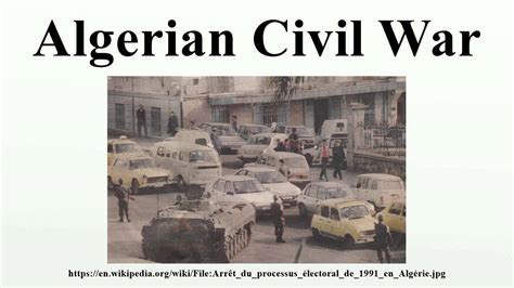 Algerian Civil War - YouTube