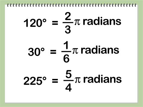 How to Convert Degrees to Radians: 5 Steps (with Pictures)