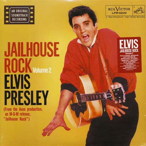 Elvis Presley LP: Jailhouse Rock Vol.2 (2-LP, 180g Viny, Ltd.) - Bear ...