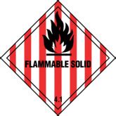 Division 4.1 - Class 4 Flammable Solids