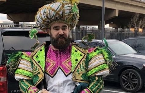 Jason Kelce in Spectacular Mummers Costume