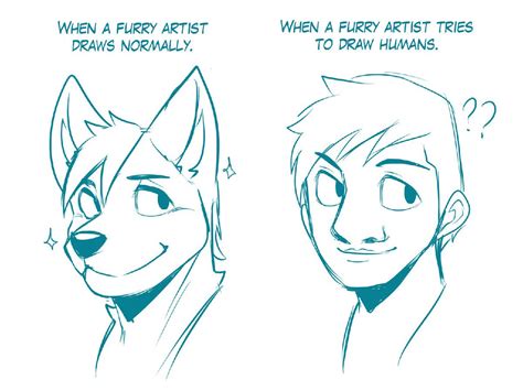 How To Draw A Furry Head At Drawing Tutorials – Themeloader