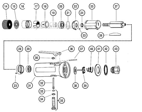 Dynabrade 14000 Parts List and Diagram : eReplacementParts.com