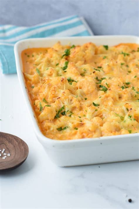 Keto Cauliflower Mac and Cheese Recipe - Sweetashoney - SaH