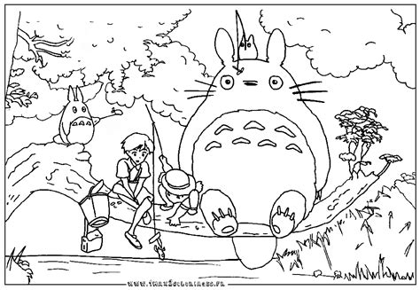 Free Printable Totoro Coloring Pages, Download Free Printable Totoro ...