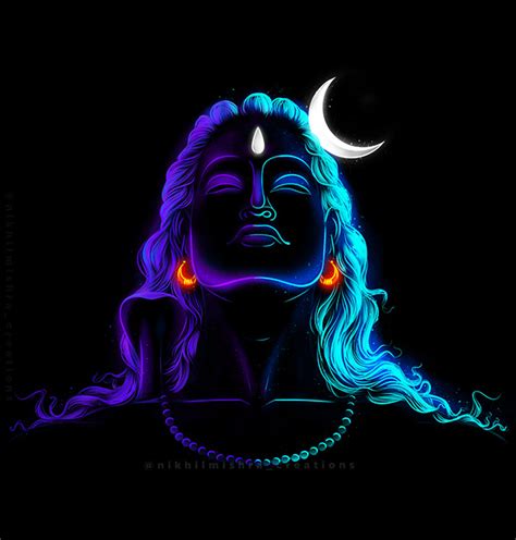 Adiyogi digital painting (1) | Images :: Behance