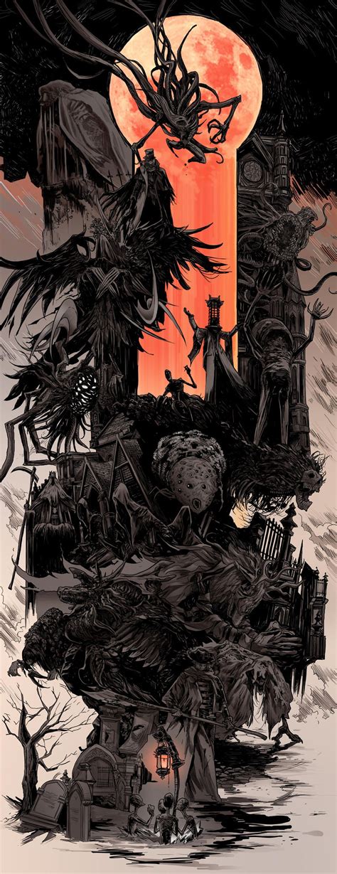 Bloodborne Bosses by uger | Dark souls art, Bloodborne art, Dark ...