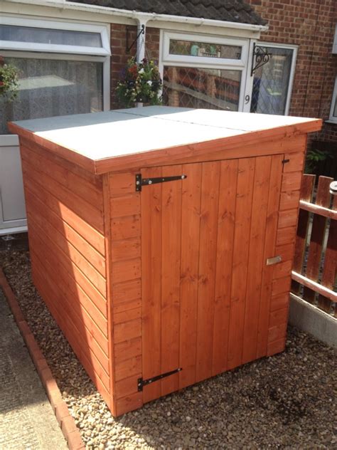 Mobility scooter storage 6ft x 4ft shed bike shed 12mm redwood shiplap ...