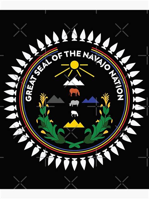 "navajo nation - navajo nation flag - great seal of the navajo nation ...