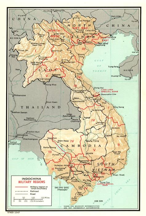 Map Of Vietnam War Zones - Maping Resources