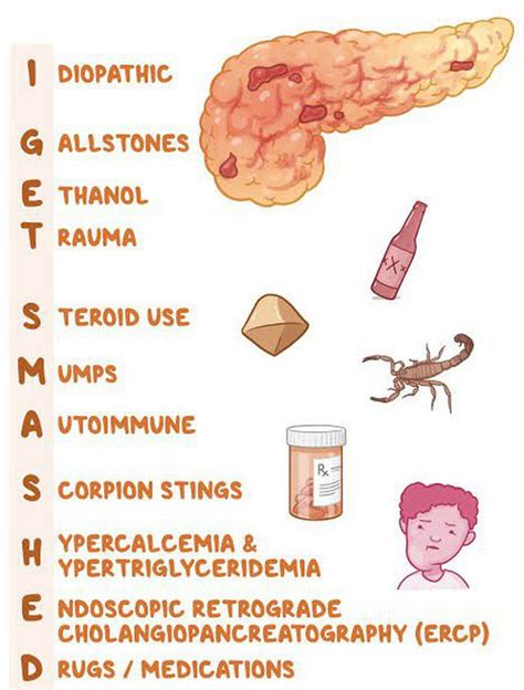 Causes of pancreatitis - MEDizzy