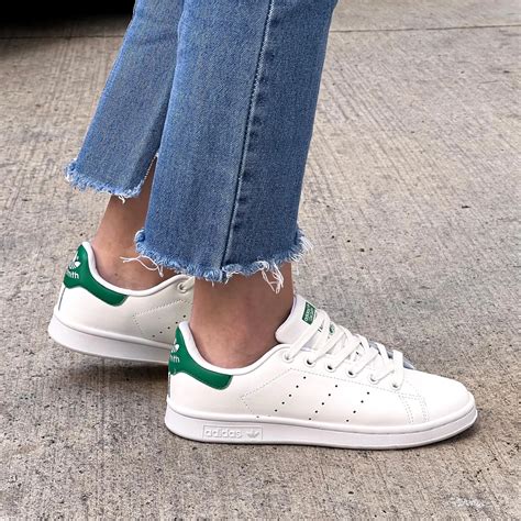 Adidas Stan Smith White Green | Streetstyle