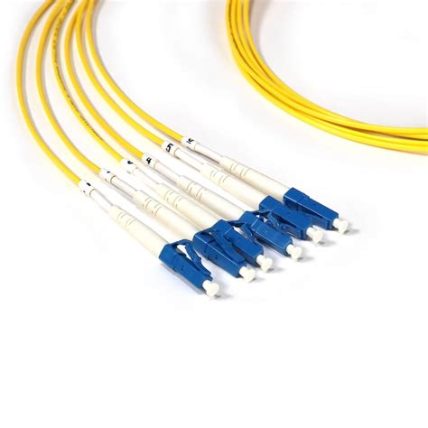 Preterminated Fiber Optic Cable, Indoor/Outdoor, 6F, Singlemode, LC ...