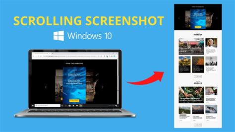 How to take a Scrolling Screenshot on Windows?