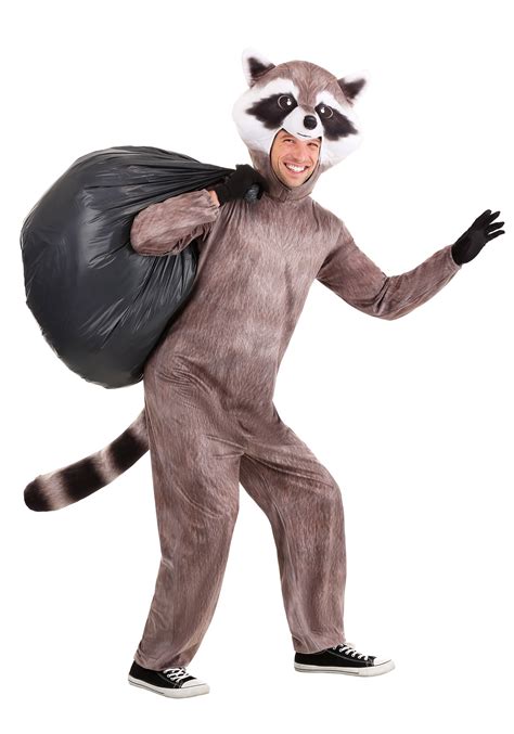 Realistic Raccoon Adult Costume