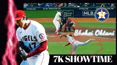 Shohei Ohtani PITCHING 7K 101.4mile HIGHLIGHTS vs Astros SEP 10TH - YouTube