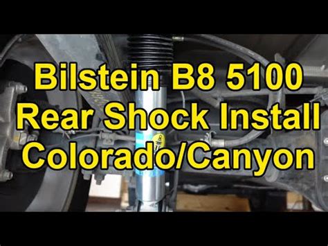 [HOW TO] Install Bilstein 5100 Rear Shocks on a 2015-2022 Chevy ...