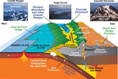 Convergent Plate Boundaries—Subduction Zones - Geology (U.S. National ...