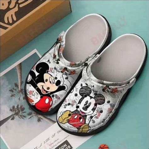 Crocs Shoes Disney Mickey Mouse Adults 3D Trending Clogs - Dovestylish