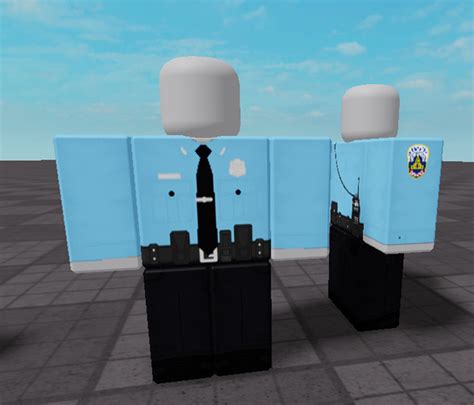 Roblox Police Uniform Template