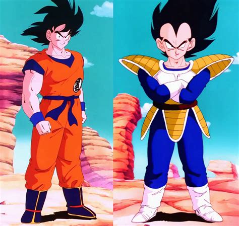 Vegeta Vs Goku Saiyan Saga