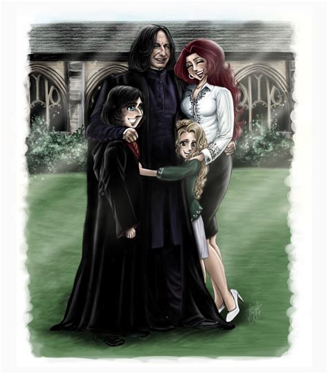 Snape and his family | Snape and lily, Snape harry potter, Harry potter ...