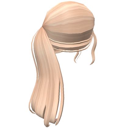 Aesthetic Fluffy Ponytail In Blonde - Roblox | Ponytail, Blonde, Wavy ...