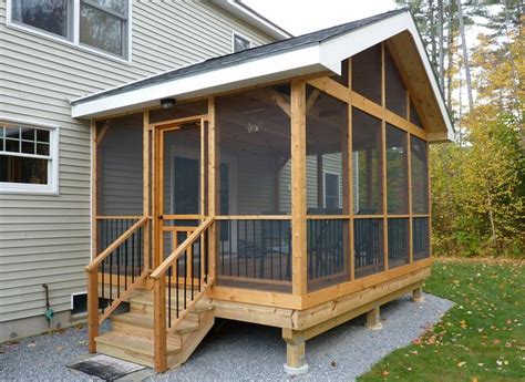 A DIY screened in porch extends the living space of your home, provides ...