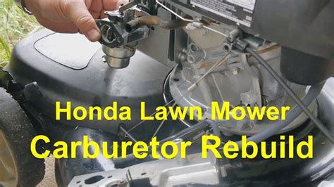 Honda Gcv160 Lawn Mower Carburetor Replacement | Reviewmotors.co