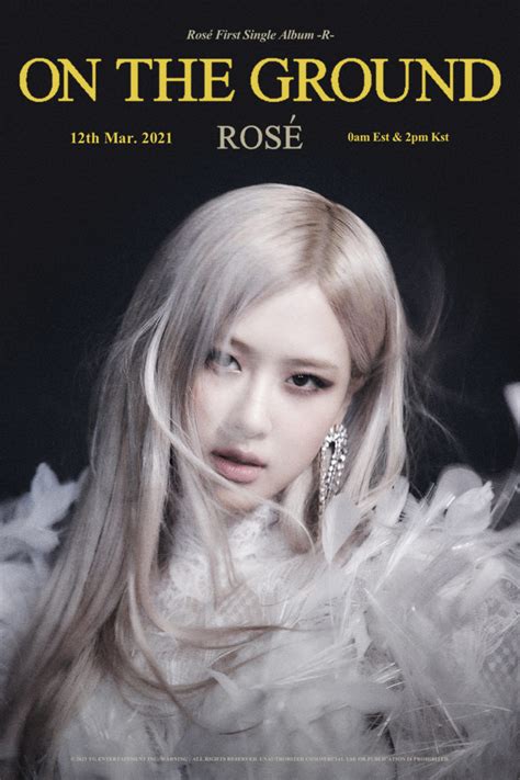 Blackpink Rose On The Ground Teaser Poster (HQ) - K-Pop Database ...