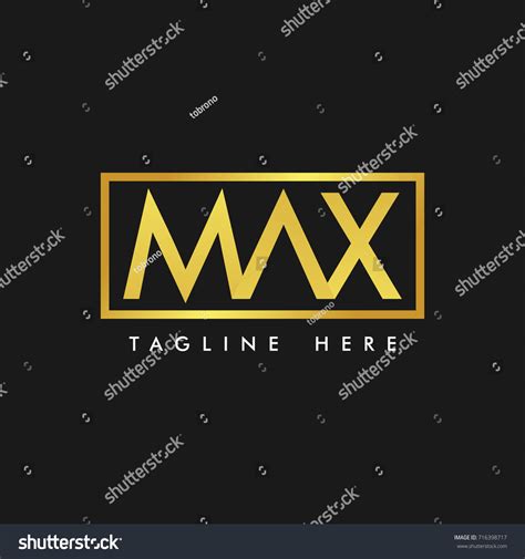 Max Logo Vector Template Design Stock Vector (Royalty Free) 716398717