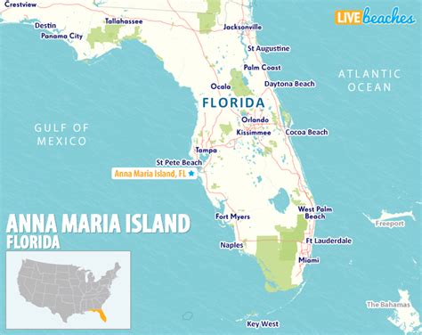 Santa Maria Island Florida Map - Palm Beach Map