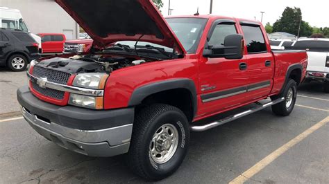 2003 Chevy Silverado 2500HD with the 6.6L Duramax Diesel 4x4 - YouTube