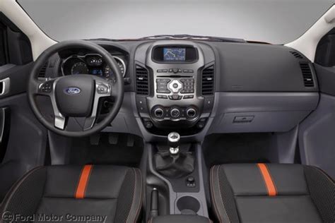 Ford Ranger Wildtrak interior