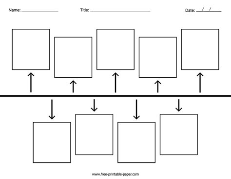 History Timeline For Kids Template