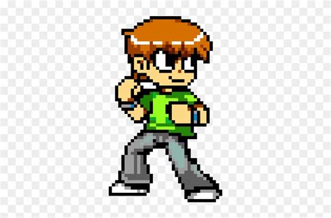 Scott Pilgrim Sprite By Smurgle99 - Scott Pilgrim Pixel Art - Free ...