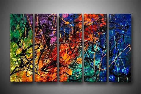 Splatter Paint Wall Art! | Modern art abstract, Splatter art, Oil ...