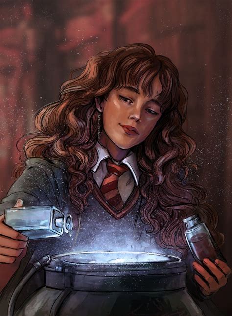 Hermione, Saleha Kamran on ArtStation at https://www.artstation.com ...