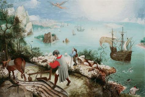 Painting of the Week: Pieter Bruegel the Elder, Landscape with the Fall ...