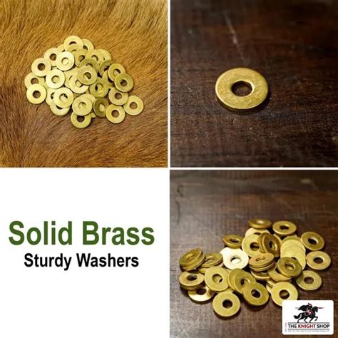 Brass Washers (set of 50)