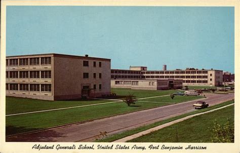 Adjutant General's School Fort Benjamin Harrison Indianapolis, IN