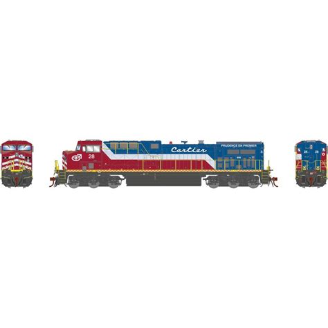 HO AC4400CW Locomotive, with DCC & Sound, QCM #28 Model Train | Athearn