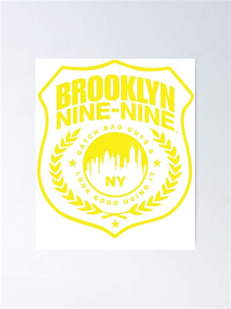 "brooklyn 99 merch shirt" Poster for Sale by vuhongrbb | Redbubble