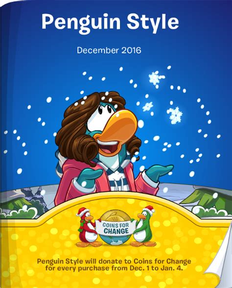 Club Penguin Rewritten Cheats™: New Club Penguin Style Catalogs Covers ...